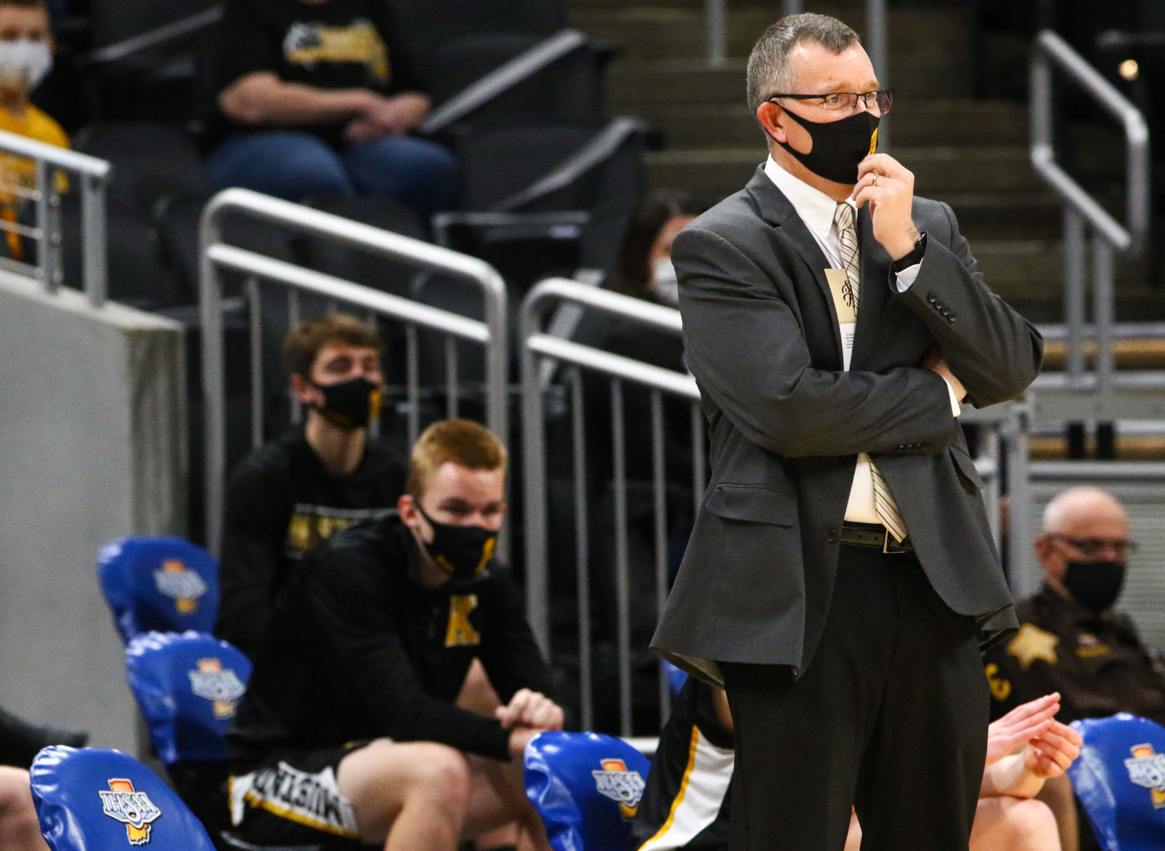 Class A boys basketball state final: Kouts vs. Barr-Reeve